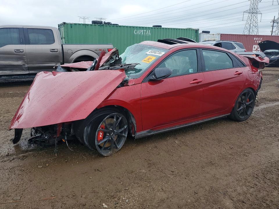 Продаж на аукціоні авто 2025 Hyundai Elantra N, vin: KMHLW4DK3SU035377, номер лоту: 49380236