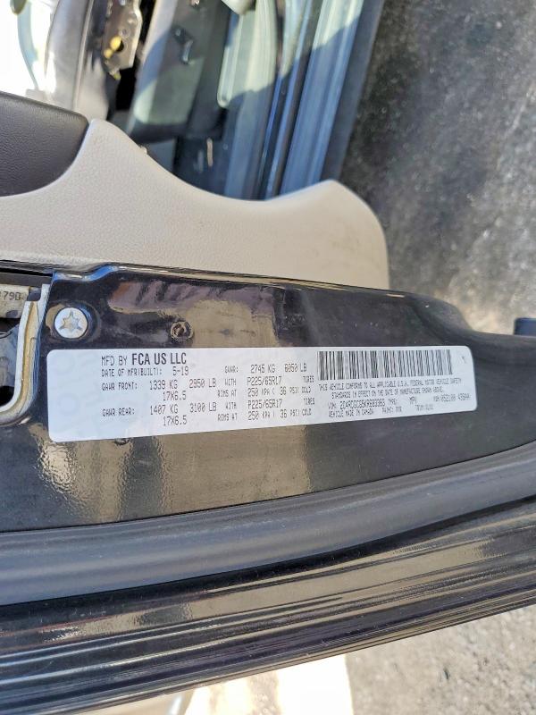 Продажа на аукционе авто 2019 Dodge Grand Caravan, vin: 2C4RDGCG5KR683383, номер лота: 48163856