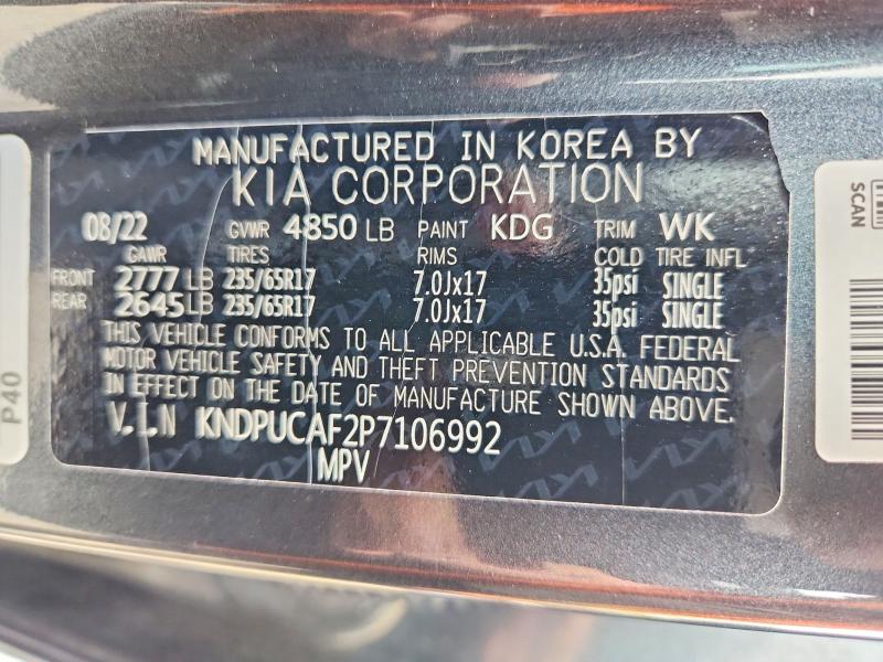 Aukcja sprzedaży 2023 Kia Sportage, vin: KNDPUCAF2P7106992, numer aukcji: 51691416