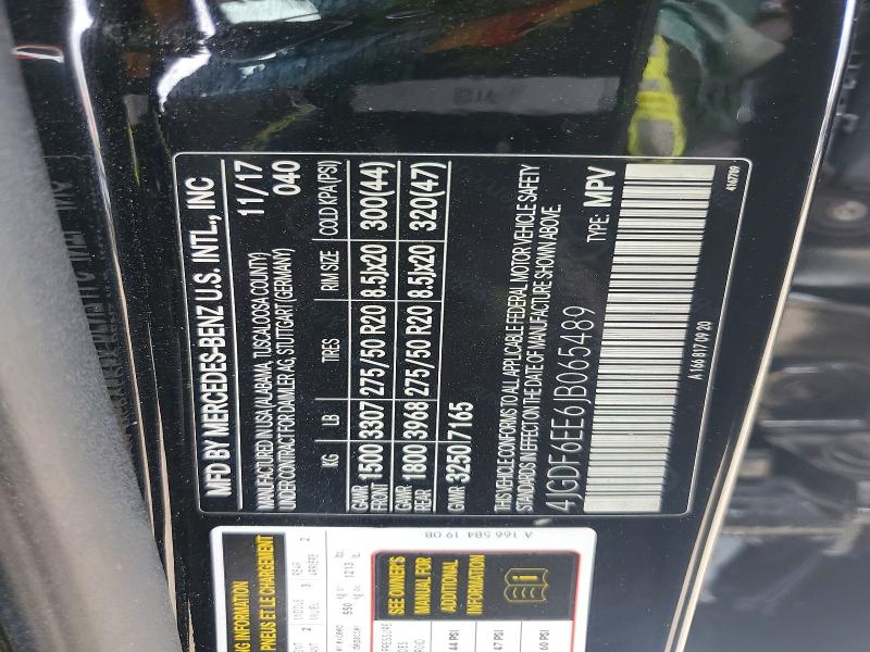 Продаж на аукціоні авто 2018 Mercedes-benz Gls, vin: 4JGDF6EE6JB065489, номер лоту: 48664736