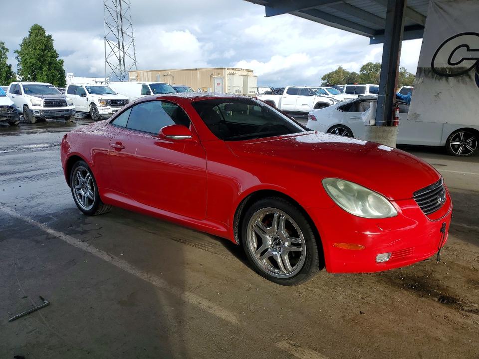 Aukcja sprzedaży 2002 Lexus Sc, vin: JTHFN48Y320004476, numer aukcji: 50796116