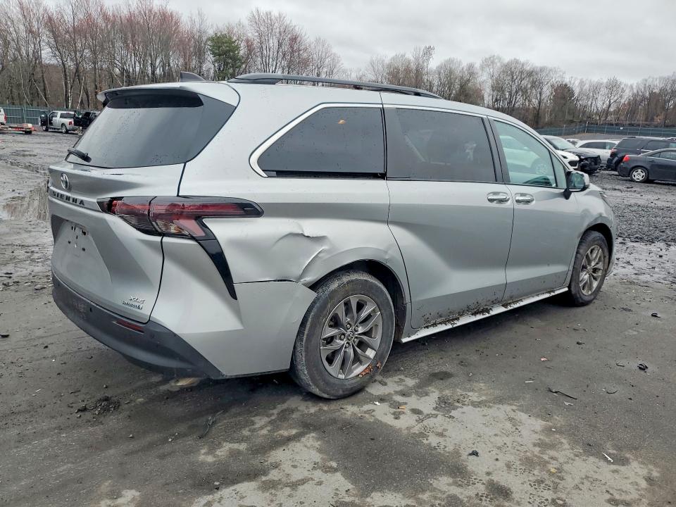47617846 :رقم المزاد ، 5TDYRKEC2PS143286 vin ، 2023 Toyota Sienna مزاد بيع