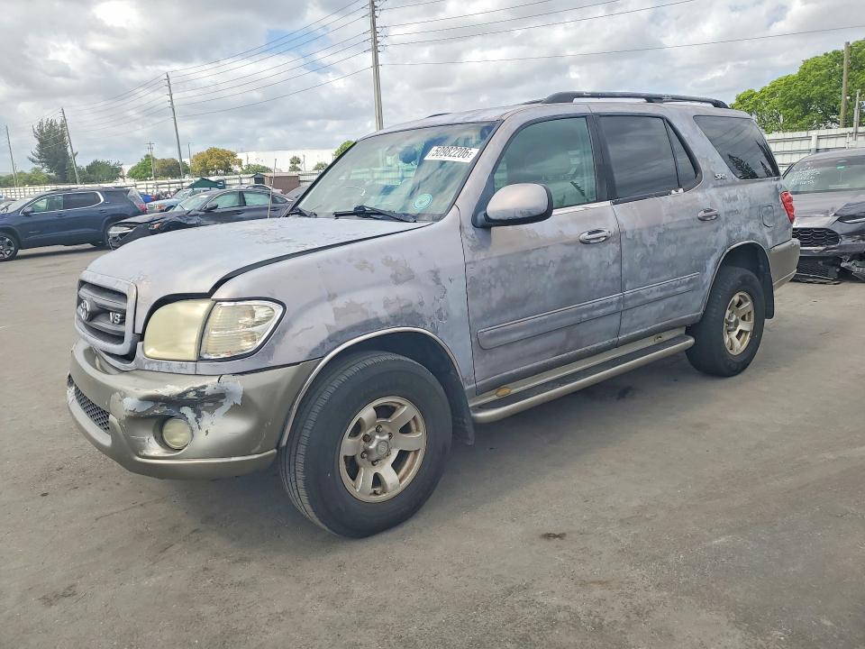50982206 :رقم المزاد ، 5TDZT34A22S076905 vin ، 2002 Toyota Sequoia مزاد بيع