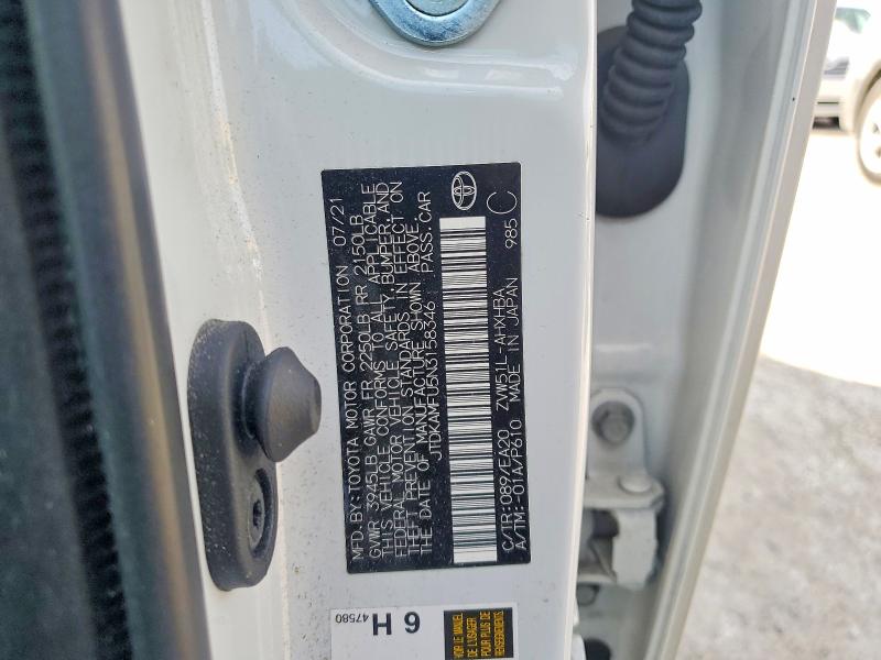 Auction sale of the 2022 Toyota Prius, vin: JTDKAMFU5N3158346, lot number: 49282036