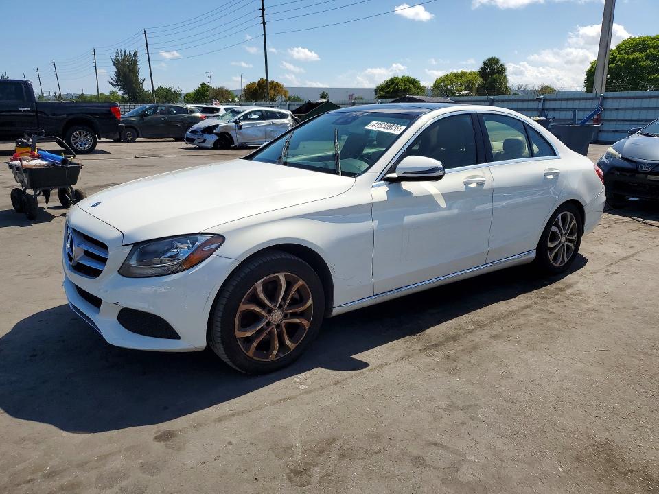 Auction sale of the 2017 Mercedes-benz C, vin: 55SWF4JBXHU201125, lot number: 41630926