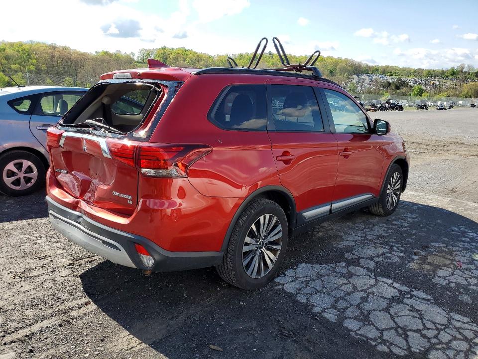 Продаж на аукціоні авто 2019 Mitsubishi Outlander, vin: JA4AZ3A3XKZ041507, номер лоту: 50886466