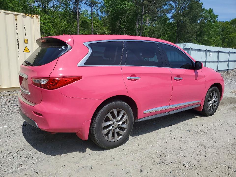 49068056 :رقم المزاد ، 5N1AL0MM5DC352211 vin ، 2013 Infiniti Jx35 مزاد بيع