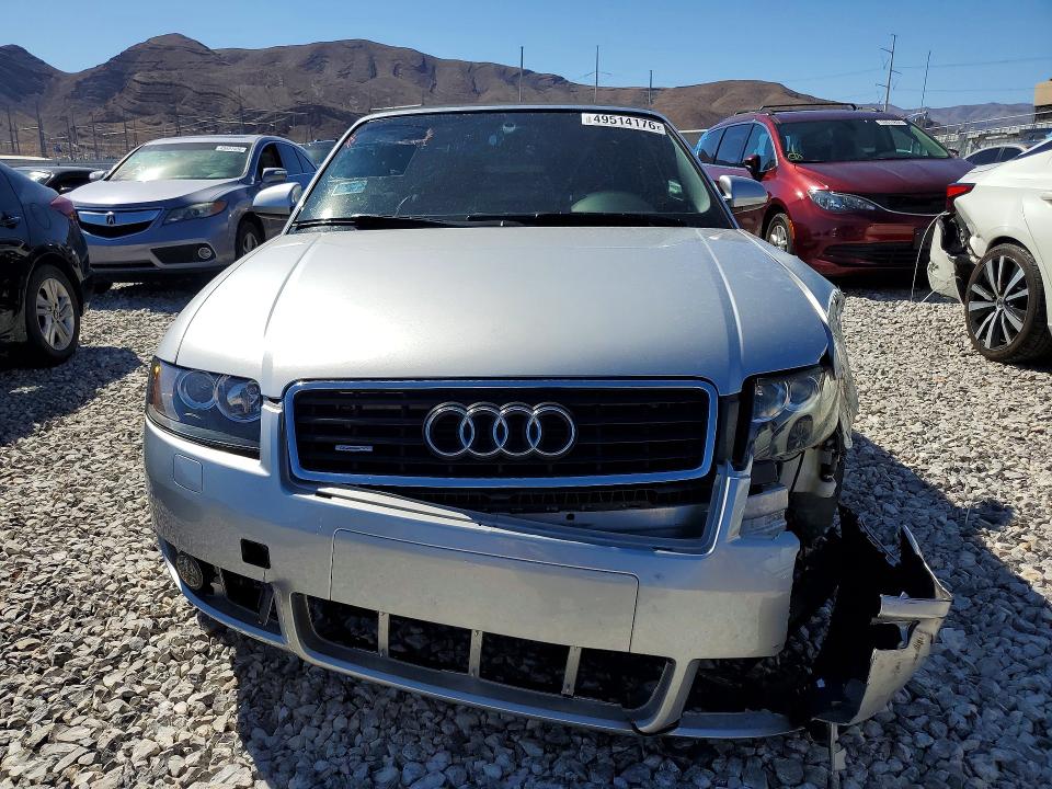 2004 Audi A4 მანქანა იყიდება აუქციონზე, vin: WAUDT48H54K016423, აუქციონის ნომერი: 49514176