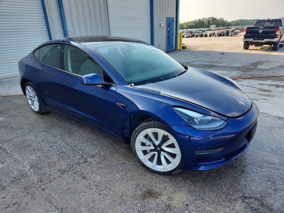 Aukcja sprzedaży 2022 Tesla Model 3, vin: 5YJ3E1EA7NF187350, numer aukcji: 51170676