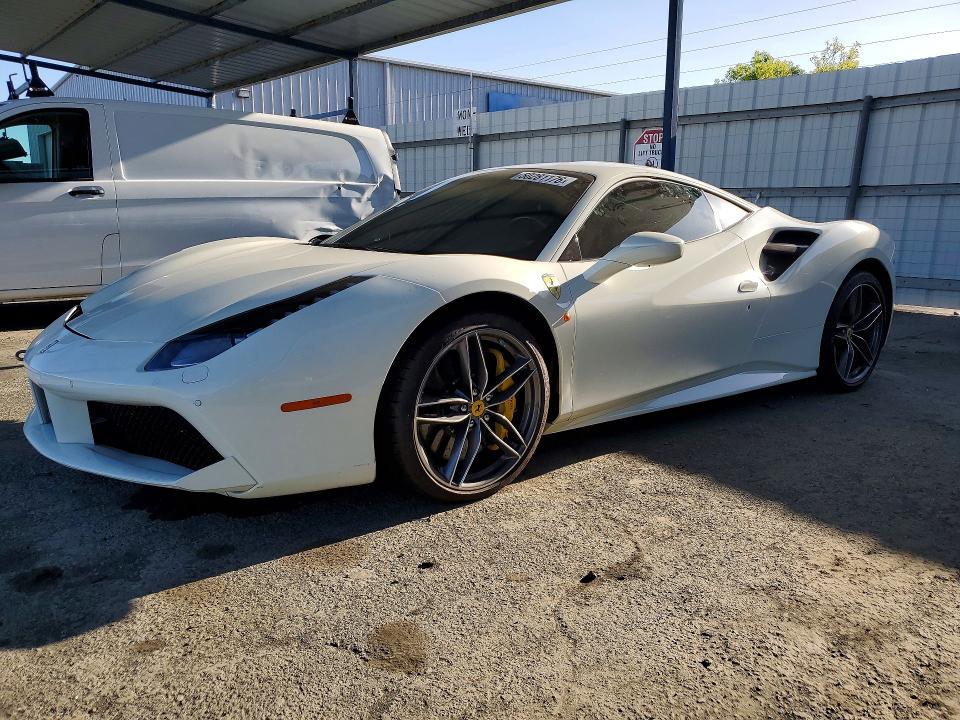 2018 Ferrari 488 Gtb მანქანა იყიდება აუქციონზე, vin: ZFF79ALA8J0230984, აუქციონის ნომერი: 50281176