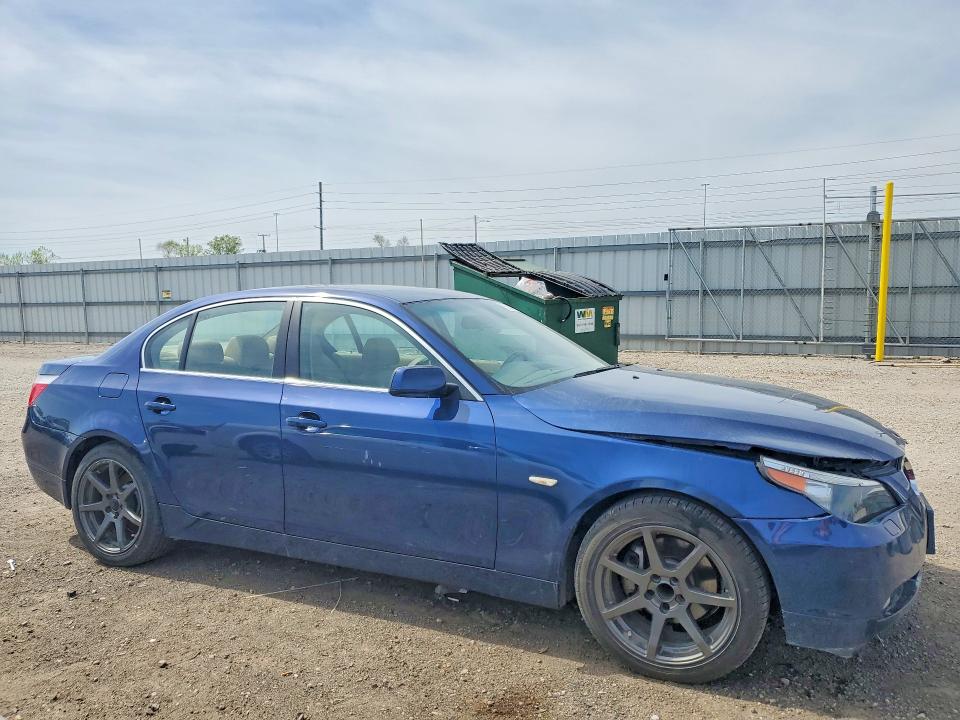 51340196 :رقم المزاد ، WBANE53596CK79108 vin ، 2006 Bmw 525 مزاد بيع