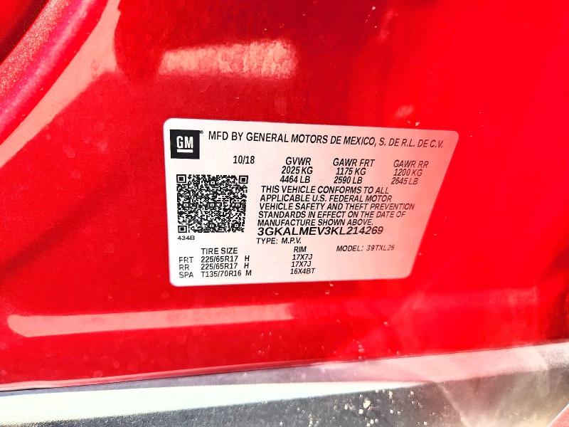 Продаж на аукціоні авто 2019 Gmc Terrain, vin: 3GKALMEV3KL214269, номер лоту: 48819936
