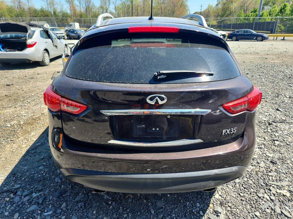 48979186 :رقم المزاد ، JN8AS1MU2CM121485 vin ، 2012 Infiniti Fx35 مزاد بيع