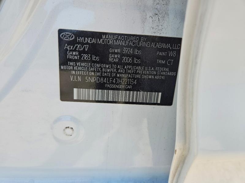 Продажа на аукционе авто 2018 Hyundai Elantra, vin: 5NPD84LF4JH221154, номер лота: 51990266