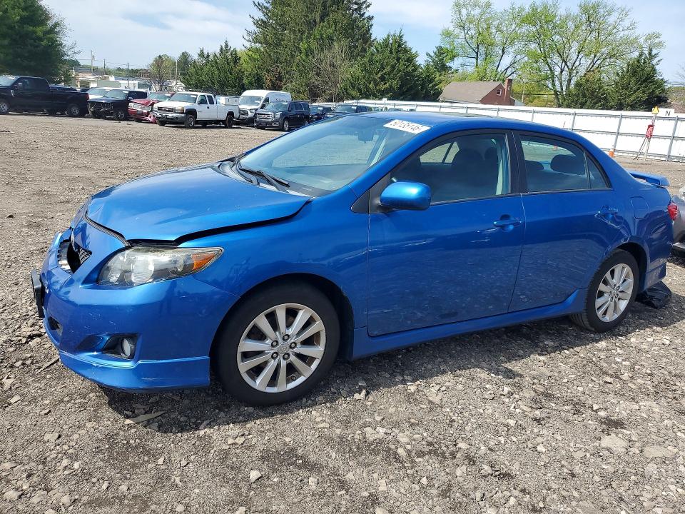 50135146 :رقم المزاد ، 2T1BU4EE9AC463125 vin ، 2010 Toyota Corolla مزاد بيع