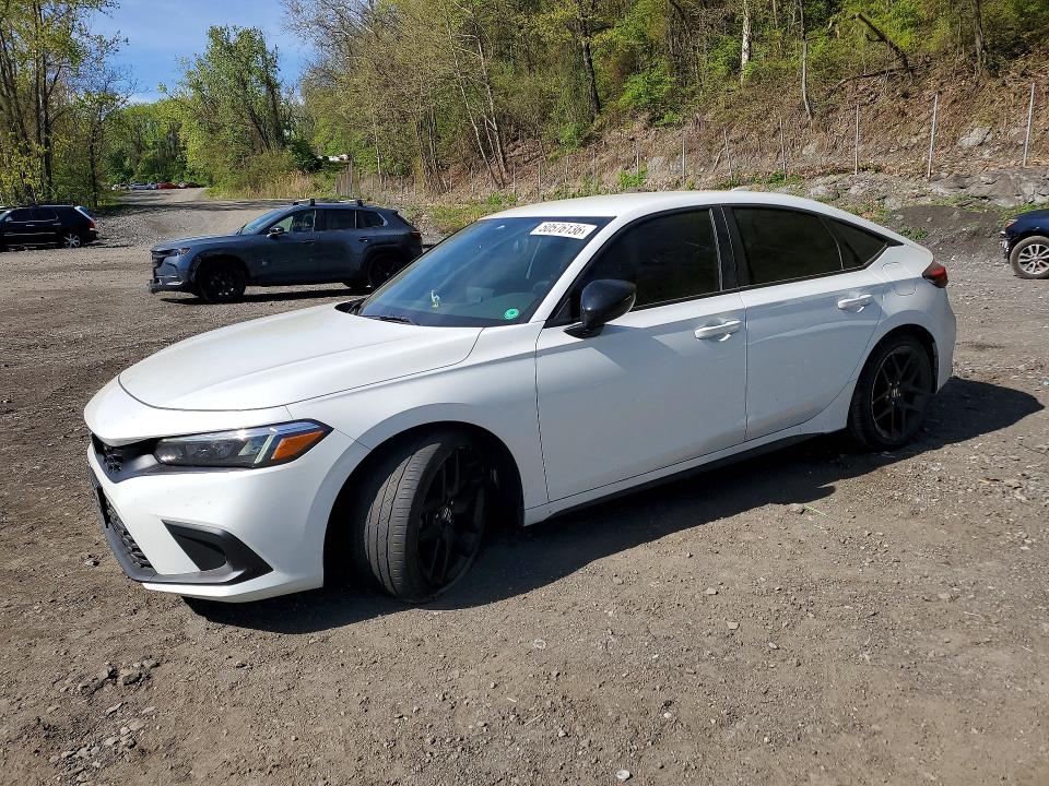 2022 Honda Civic მანქანა იყიდება აუქციონზე, vin: 19XFL2H8XNE021797, აუქციონის ნომერი: 50576136
