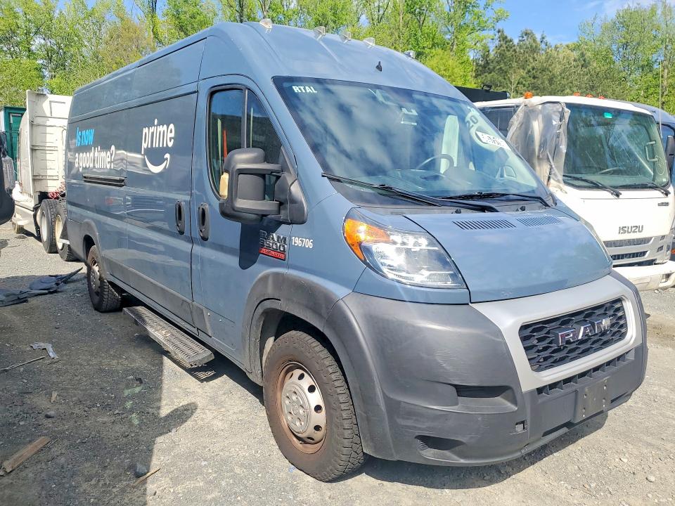 Продаж на аукціоні авто 2020 Ram Promaster 3500, vin: 3C6URVJG7LE129033, номер лоту: 50575196