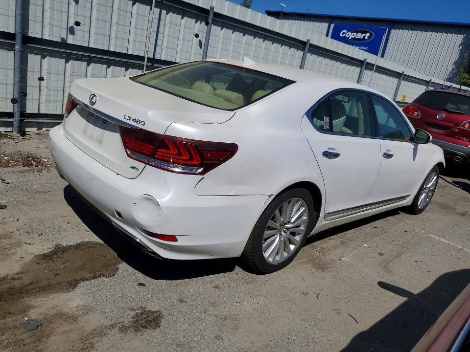 2017 Lexus Ls 460 მანქანა იყიდება აუქციონზე, vin: JTHCL5EF7H5028874, აუქციონის ნომერი: 49750606