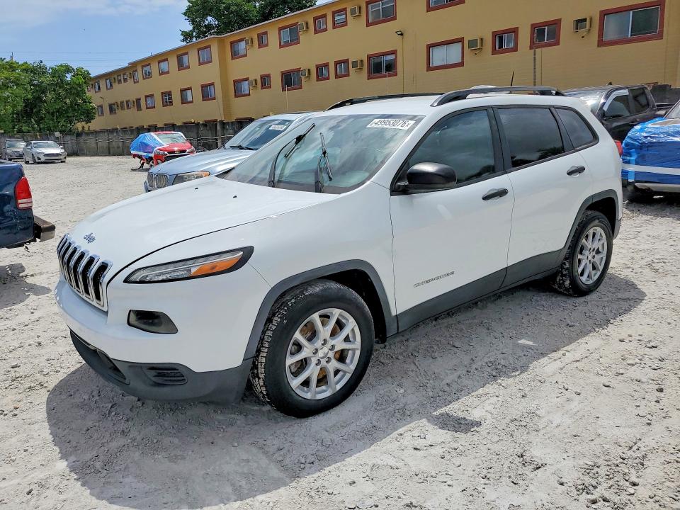 Продаж на аукціоні авто 2016 Jeep Cherokee, vin: 1C4PJLAB6GW234549, номер лоту: 49953076