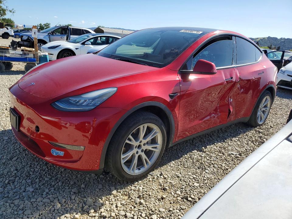Aukcja sprzedaży 2021 Tesla Model Y, vin: 5YJYGDED4MF163078, numer aukcji: 48596276