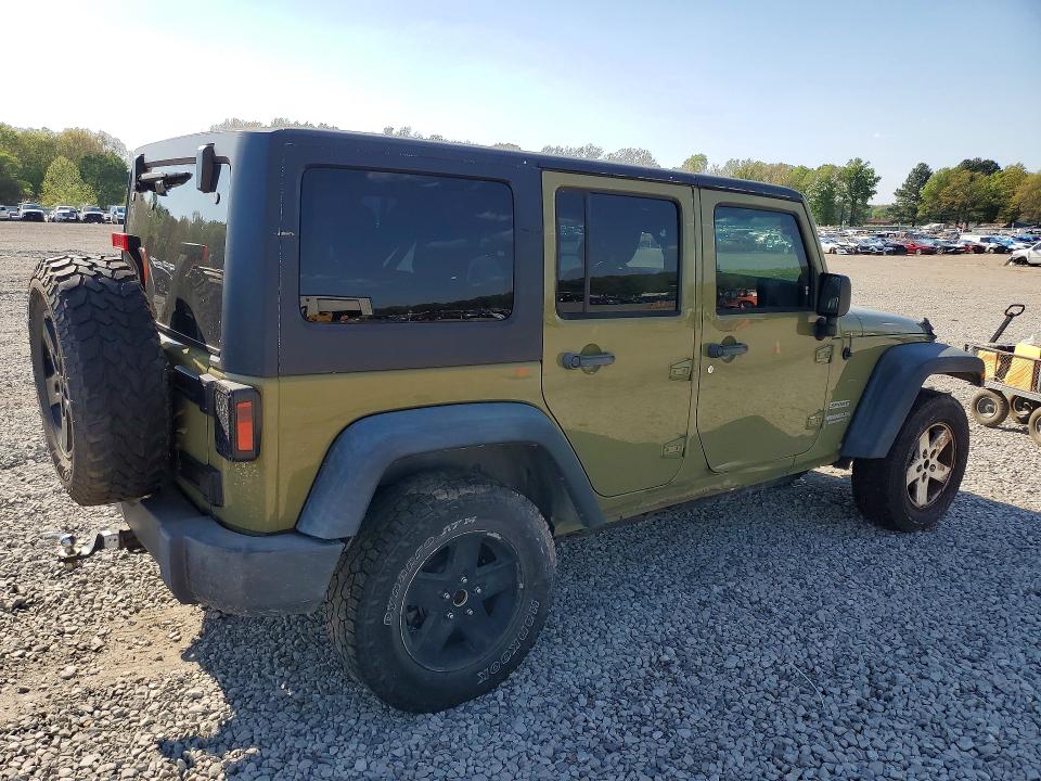 Продажа на аукционе авто 2013 Jeep Wrangler Unlimited, vin: 1C4BJWDG8DL549501, номер лота: 48536136