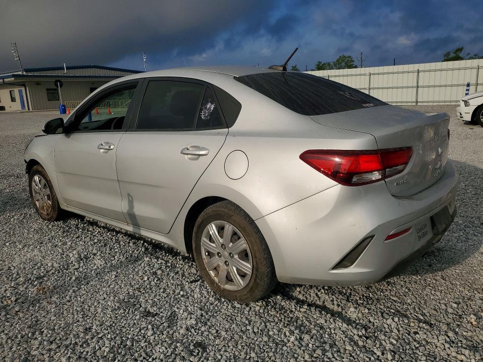 47969296 :رقم المزاد ، 3KPA24AD0NE466484 vin ، 2022 Kia Rio مزاد بيع