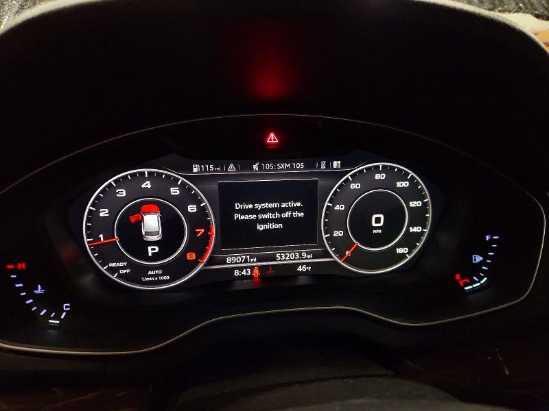 2019 Audi Q5 მანქანა იყიდება აუქციონზე, vin: WA1CNAFY6K2104513, აუქციონის ნომერი: 48642226