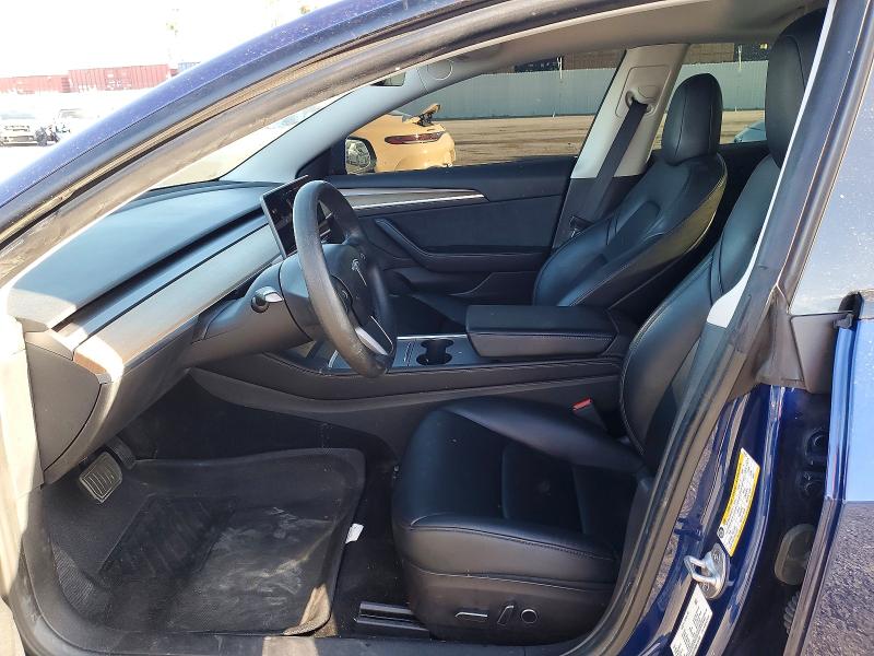 50619766 :رقم المزاد ، 5YJ3E1EB8NF134763 vin ، 2022 Tesla Model 3 مزاد بيع