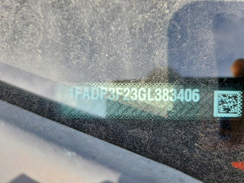 Продажа на аукционе авто 2016 Ford Focus, vin: 1FADP3F23GL383406, номер лота: 50082706