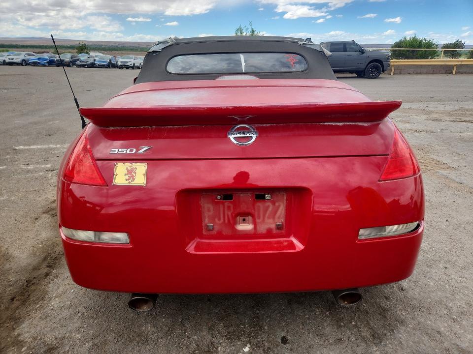 2006 Niss 350z მანქანა იყიდება აუქციონზე, vin: JN1AZ36D46M400461, აუქციონის ნომერი: 49161496