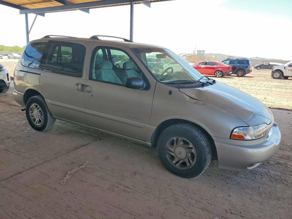 51901946 :رقم المزاد ، 4N2XN11T6YD839537 vin ، 2000 Nissan Quest مزاد بيع