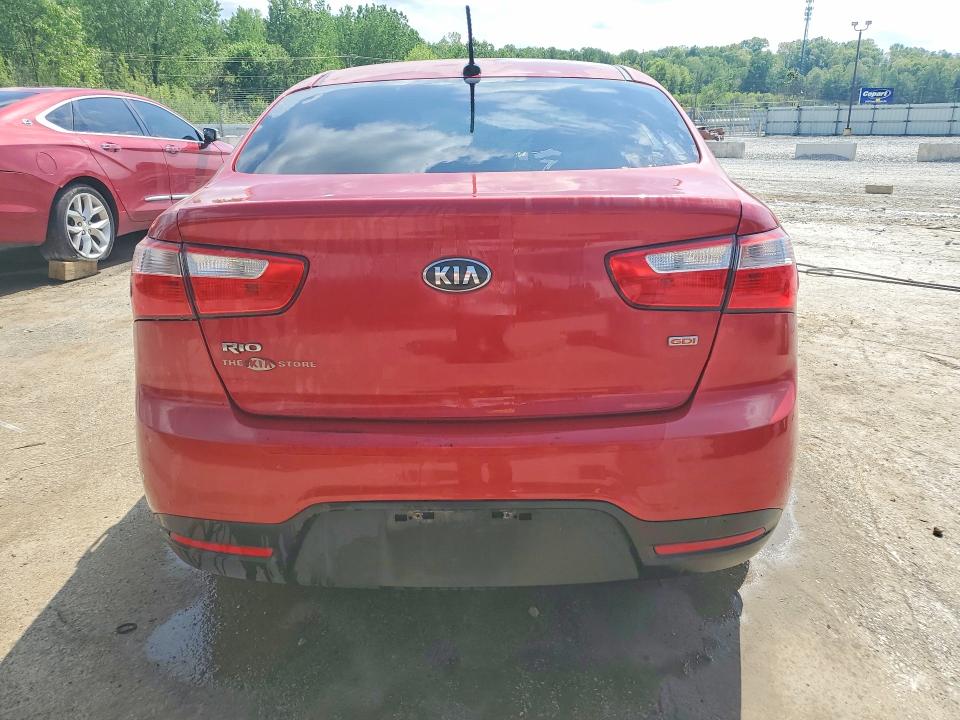 2015 Kia Rio მანქანა იყიდება აუქციონზე, vin: KNADM4A34F6501904, აუქციონის ნომერი: 50334186