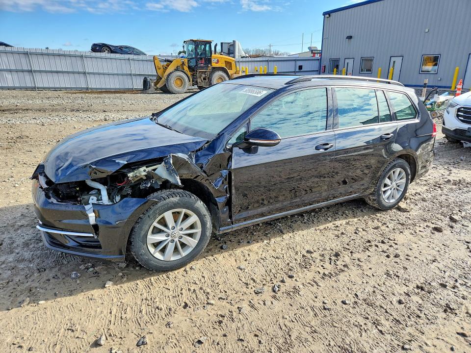 2018 Volkswagen Golf Sportwagen მანქანა იყიდება აუქციონზე, vin: 3VWD17AU2JM763366, აუქციონის ნომერი: 50986586