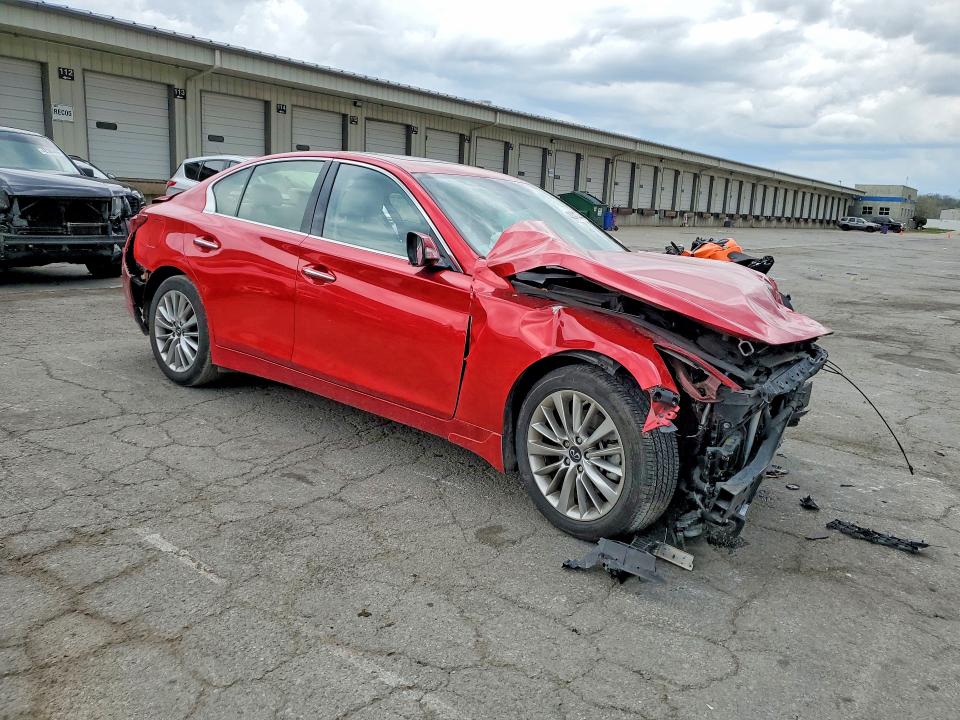 2021 Infiniti Q50 მანქანა იყიდება აუქციონზე, vin: JN1EV7BR2MM750853, აუქციონის ნომერი: 48231706