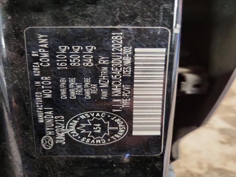 Продажа на аукционе авто 2013 Hyundai Accent, vin: KMHCU5AE3DU120281, номер лота: 48842586