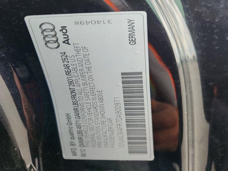 50427826 :رقم المزاد ، WUAC6AFR7DA900971 vin ، 2013 Audi Rs5 مزاد بيع
