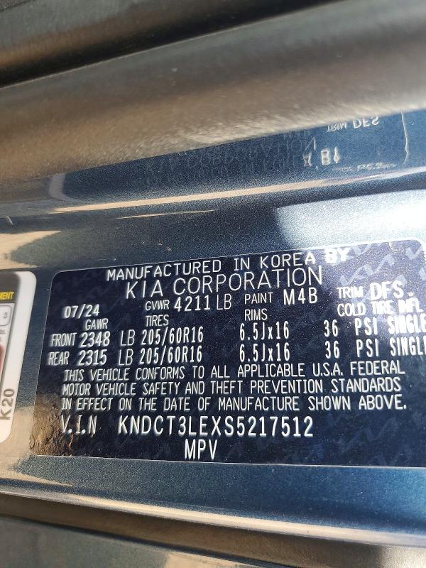 Продажа на аукционе авто 2025 Kia Niro, vin: KNDCT3LEXS5217512, номер лота: 51367926