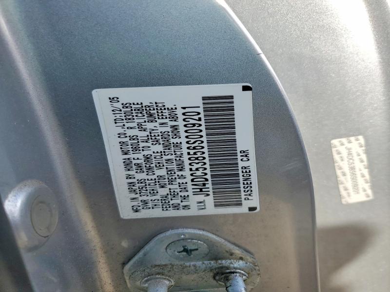 Продажа на аукционе авто 2006 Acura Rsx, vin: JH4DC53856S009201, номер лота: 51113166