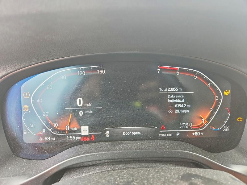 2022 Bmw X3 მანქანა იყიდება აუქციონზე, vin: 5UX53DP04N9K76905, აუქციონის ნომერი: 50548596