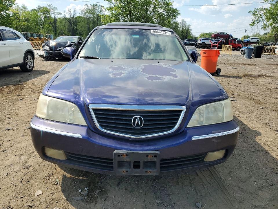 2001 Acura 3.5rl მანქანა იყიდება აუქციონზე, vin: JH4KA96511C001072, აუქციონის ნომერი: 50881576