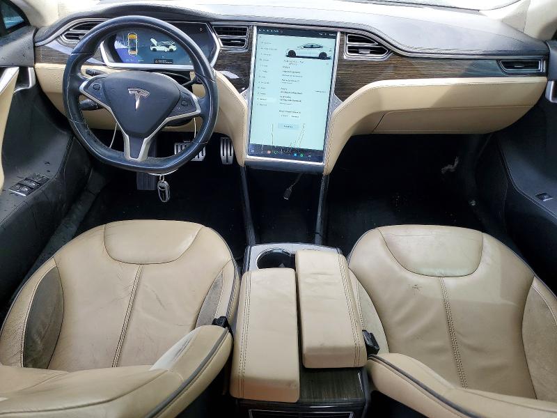 50809396 :رقم المزاد ، 5YJSA1H17EFP37214 vin ، 2014 Tesla Model S مزاد بيع