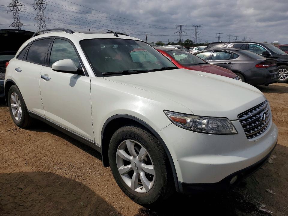Aukcja sprzedaży 2004 Infiniti Fx35, vin: JNRAS08W24X223564, numer aukcji: 51337396