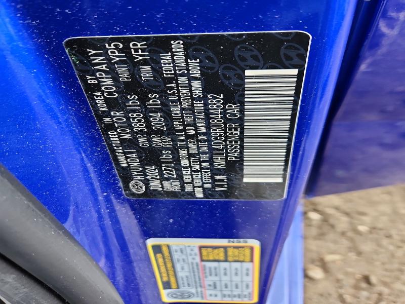 Продажа на аукционе авто 2024 Hyundai Elantra, vin: KMHLL4DG9RU844882, номер лота: 51823626