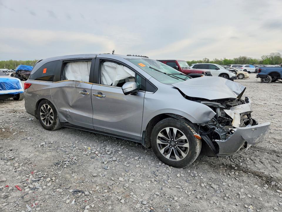 2021 Honda Odyssey მანქანა იყიდება აუქციონზე, vin: 5FNRL6H75MB029214, აუქციონის ნომერი: 49606326