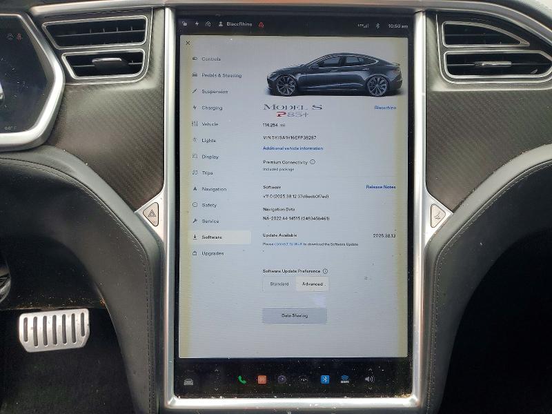 50763856 :رقم المزاد ، 5YJSA1H16EFP38287 vin ، 2014 Tesla Model S مزاد بيع