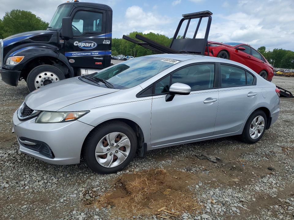 49851096 :رقم المزاد ، 2HGFB2F52EH529697 vin ، 2014 Honda Civic مزاد بيع