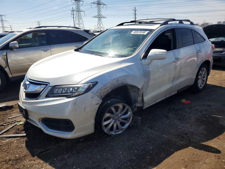 48853546 :رقم المزاد ، 5J8TB3H3XHL015267 vin ، 2017 Acura Rdx مزاد بيع