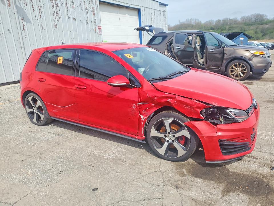 49964806 :رقم المزاد ، 3VW4T7AU2GM024131 vin ، 2016 Volkswagen Gti مزاد بيع