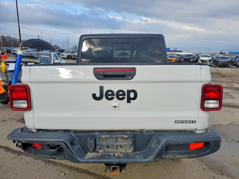 2020 Jeep Gladiator მანქანა იყიდება აუქციონზე, vin: 1C6HJTAG7LL112608, აუქციონის ნომერი: 49537306