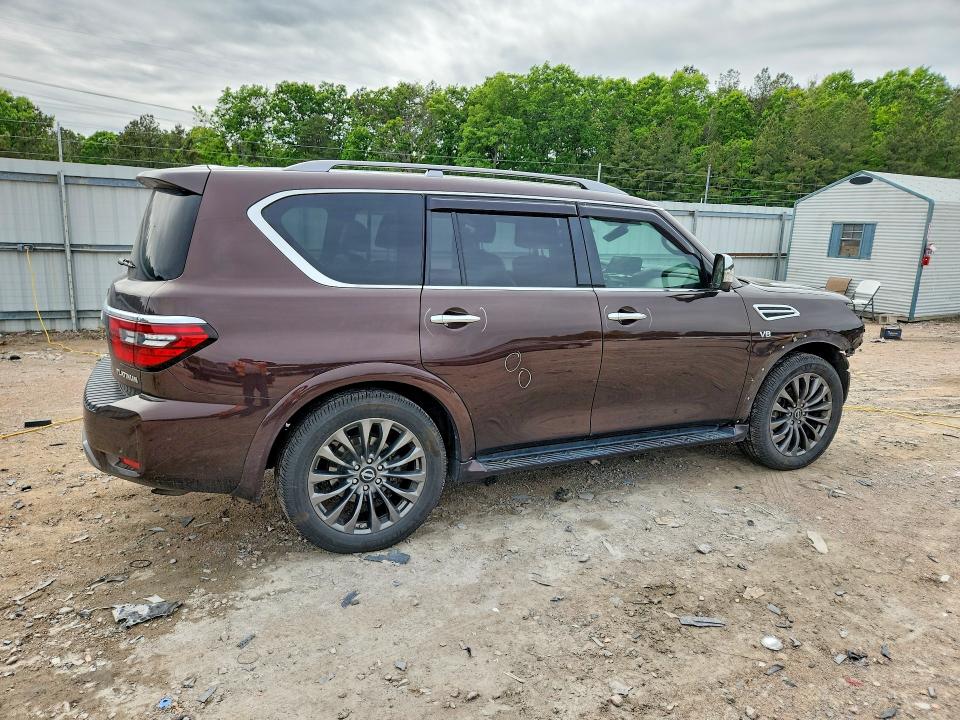 2021 Nissan Armada მანქანა იყიდება აუქციონზე, vin: JN8AY2DB8M9791226, აუქციონის ნომერი: 51147366